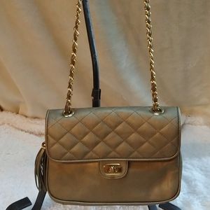 Laura Scott Gold Vintage Bag